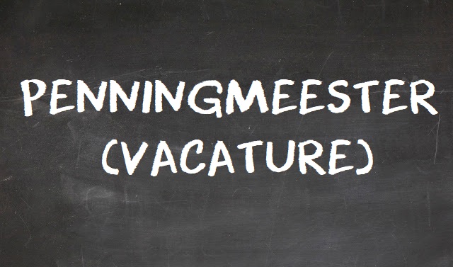 Geen penningmeester meer